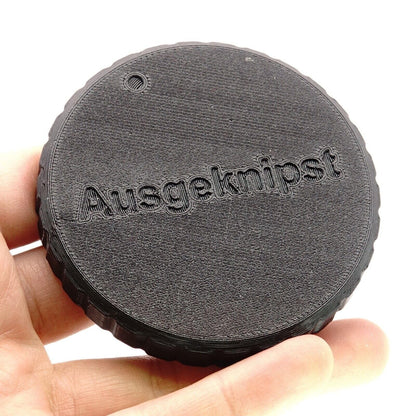 Lens rear cap for Rollei Rolleiflex SLX, 6006 & 6008