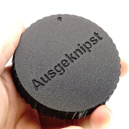 Copriobiettivo posteriore per obiettivi Mamiya 645 (C, N, A, AFD)