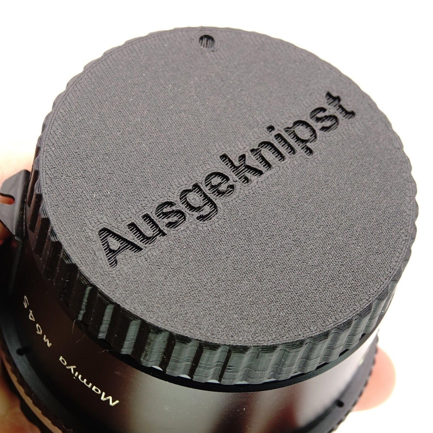 Copriobiettivo posteriore per obiettivi Mamiya 645 (C, N, A, AFD)