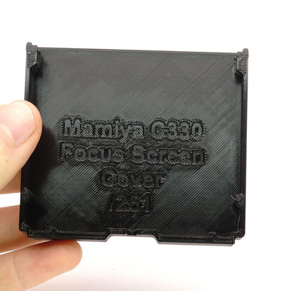 Ground glass cover for Mamiya C330 & C220