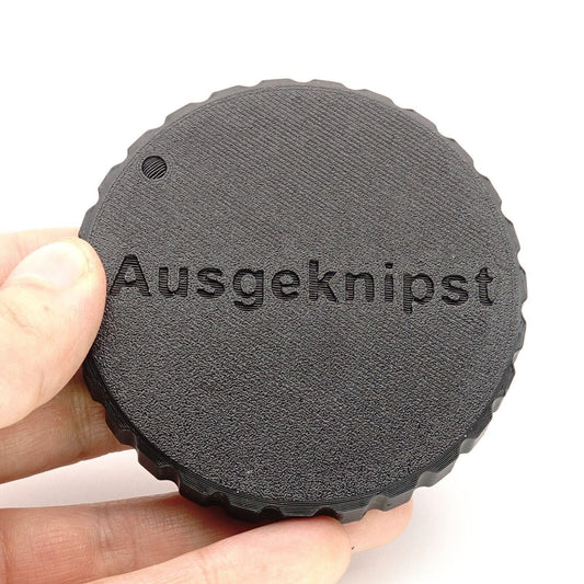 Tapa trasera para objetivos Rollei SL66 y Zeiss HFT