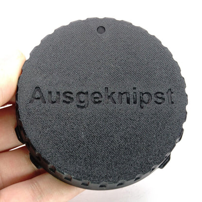 Bouchon d'objectif pour objectifs Mamiya RZ67 Sekor Z