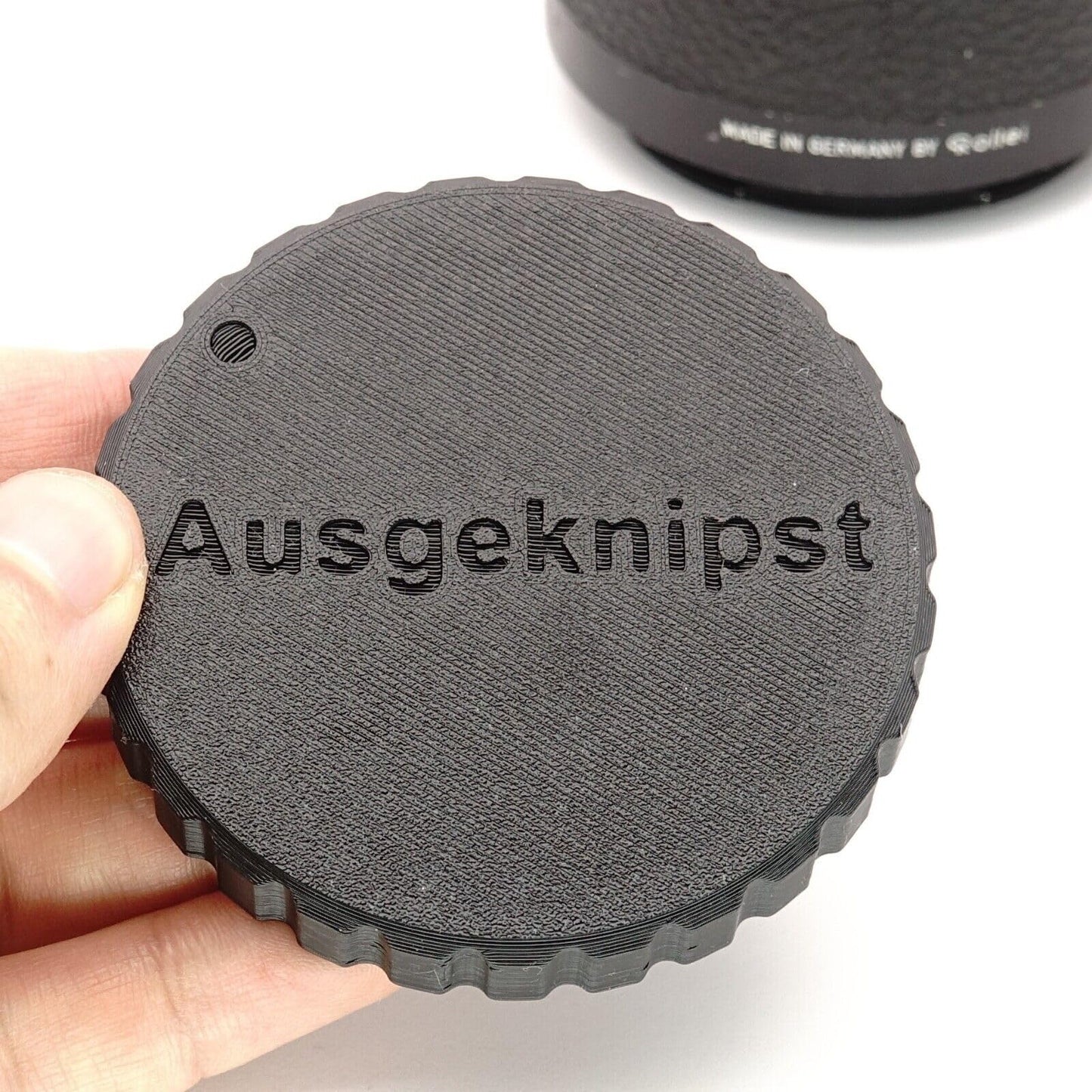 Copriobiettivo posteriore per obiettivi Rollei SL66 e Zeiss HFT