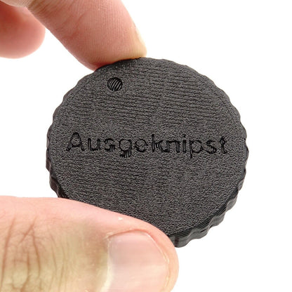 Tapa trasera de objetivo Inner Bay para objetivos Contax RF, Nikon S y Kiev 50 mm