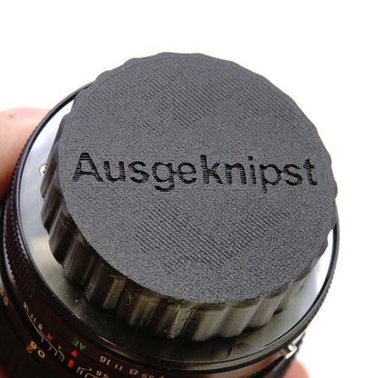 Lens rear cap for Konica Hexanon AR 40mm f/1.8, 50mm f/1.7 & 57mm f/1.2